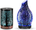 120 ML Metal Tree Diffuser + 120 ML 3D Fireworks Glass Diffuser W2080