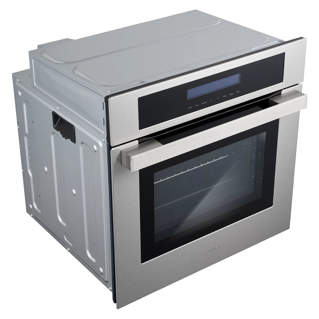 3 Piece Kitchen Appliance Package with Electric Cooktop Microwave and Wall Oven O398
