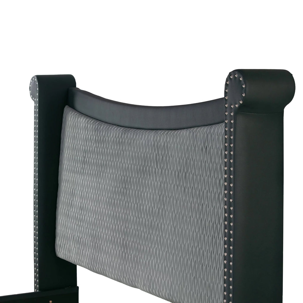 Black Queen Bed C20061