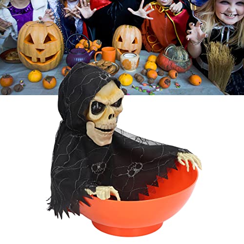 Halloween Candy Bowl with Motion Activated Light Up Eyes J843551