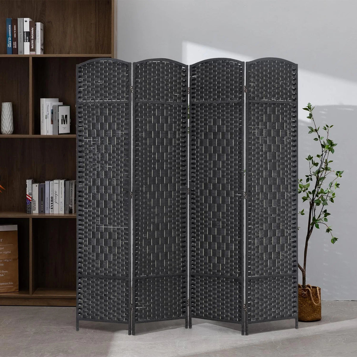 4 Panel 6Ft Folding Privacy Room Divider L290