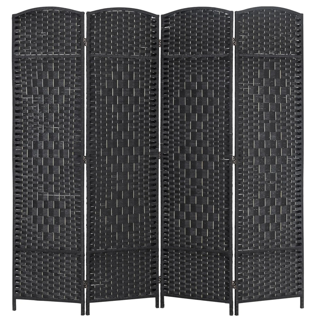 4 Panel 6Ft Folding Privacy Room Divider L290
