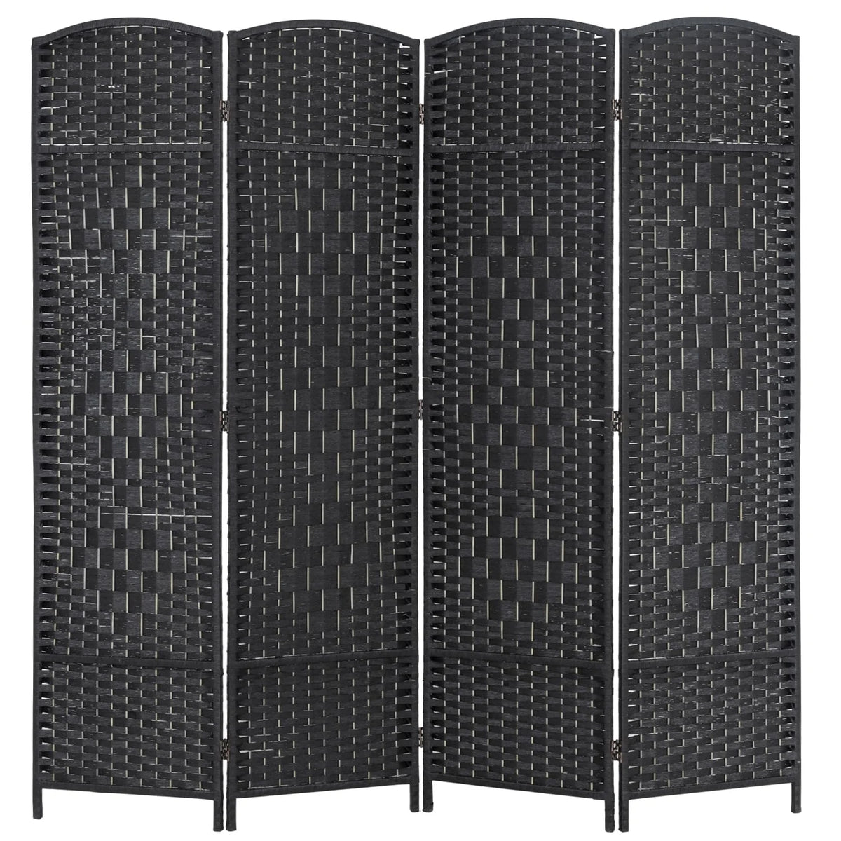 4 Panel 6Ft Folding Privacy Room Divider L290