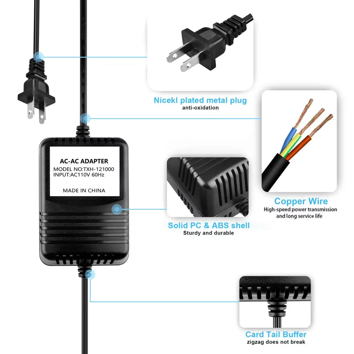 AC to AC Adapter Class 2 Power I98053