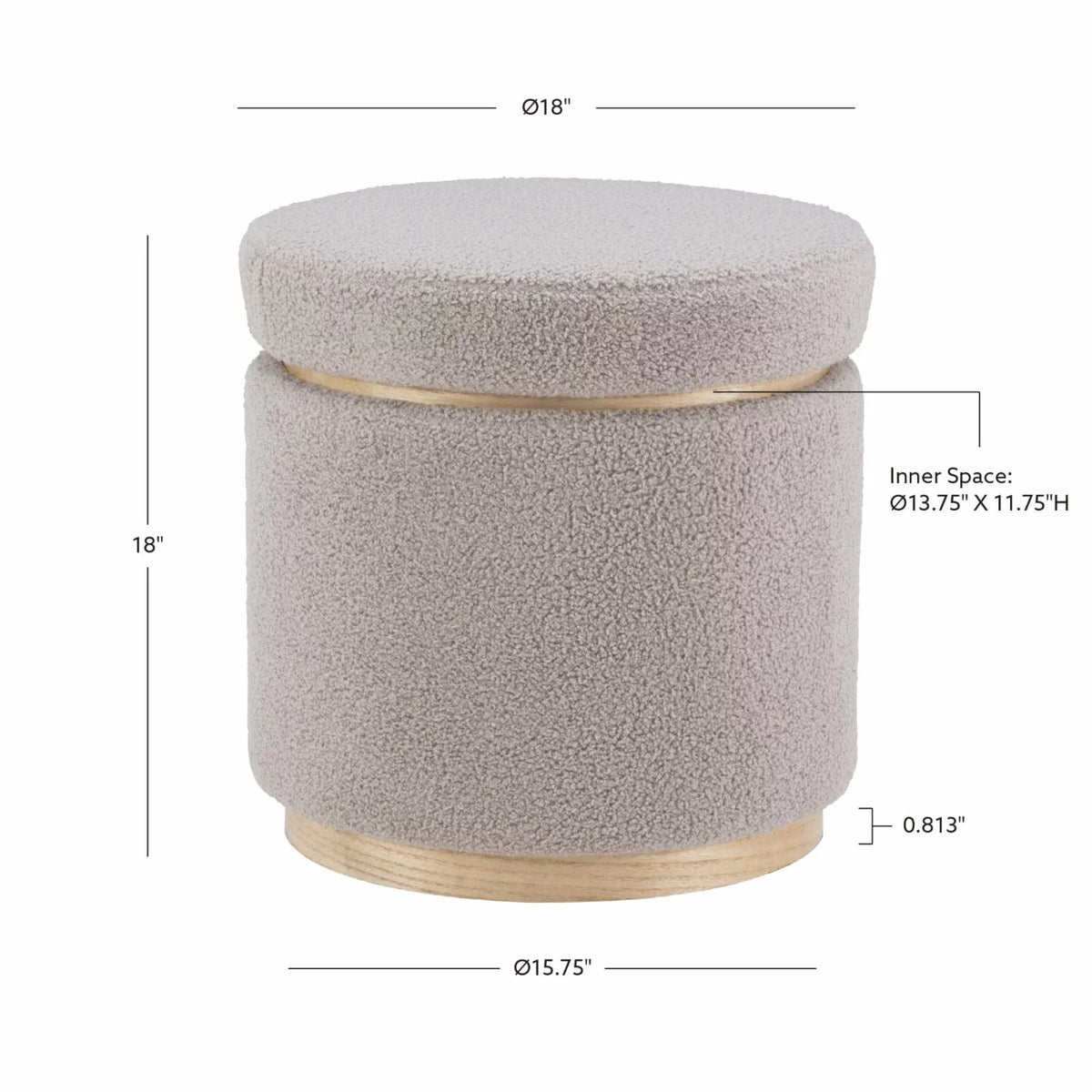 Storage Ottoman B94630