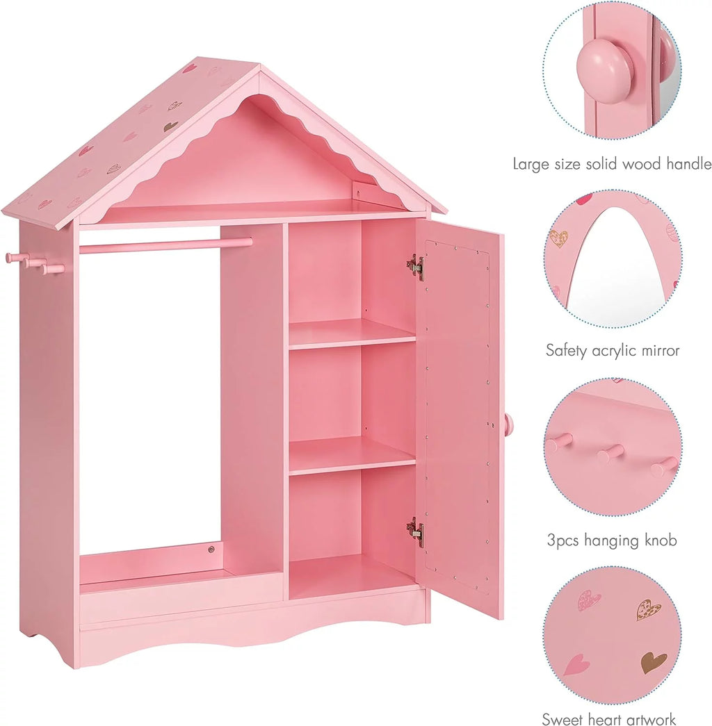 Kids Dress Up Storage with Mirror I966