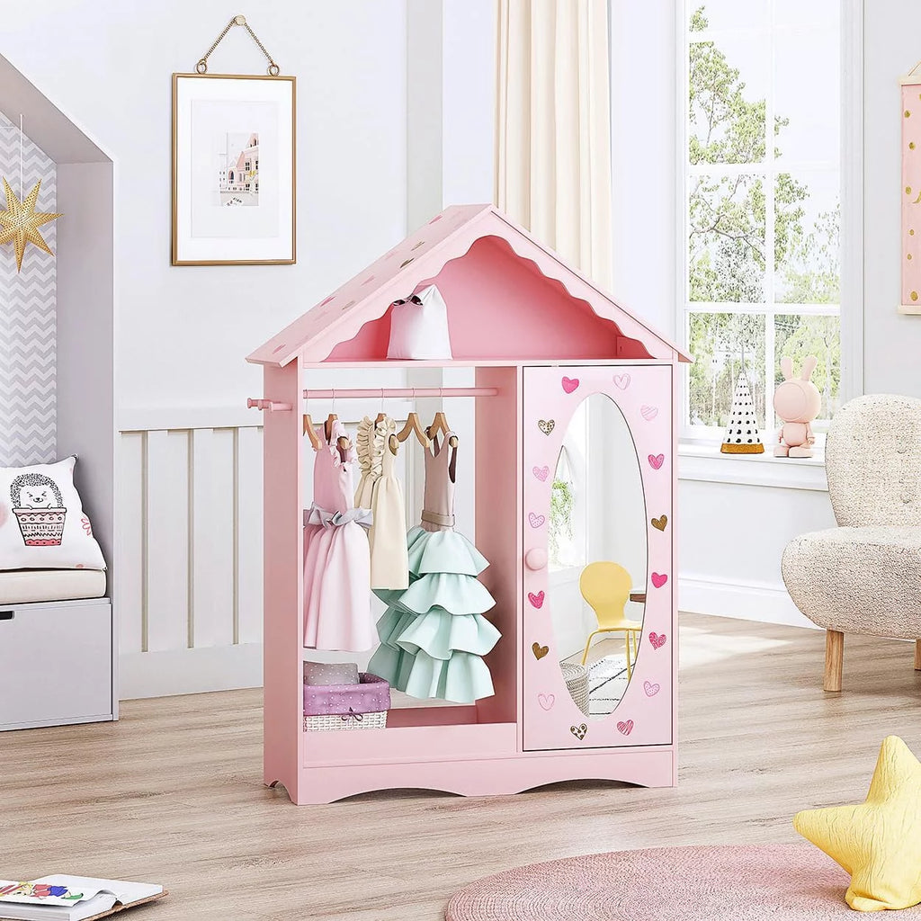 Kids Dress Up Storage with Mirror I966
