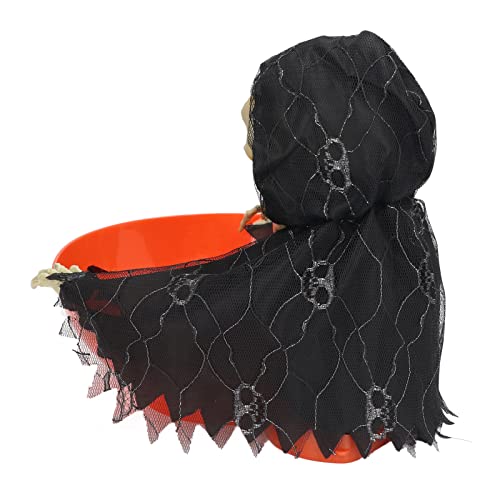 Halloween Candy Bowl with Motion Activated Light Up Eyes J843551