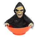 Halloween Candy Bowl with Motion Activated Light Up Eyes J843551