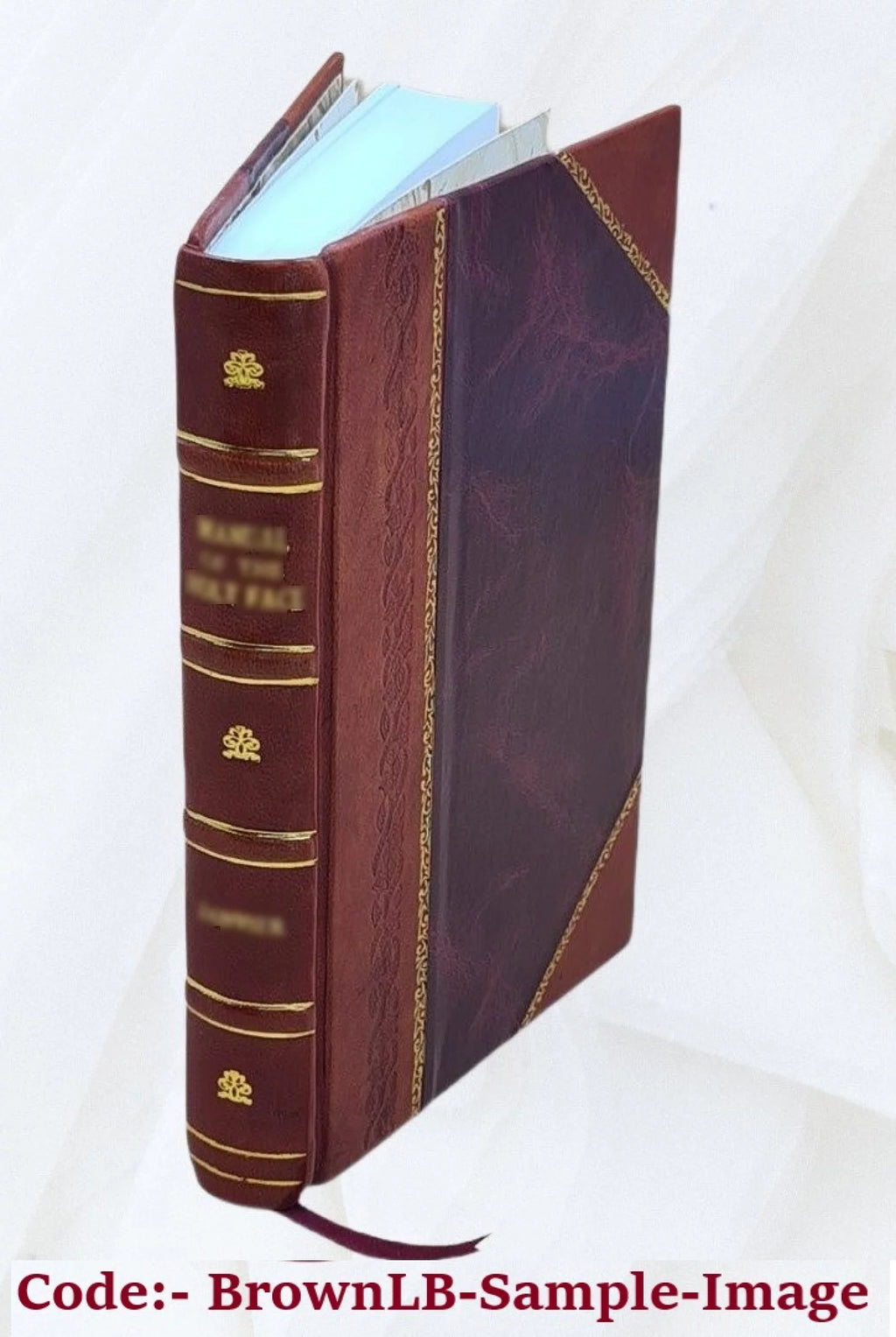 Cook's Book Leather Bound I6872