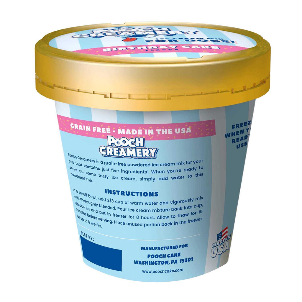 Birthday Cake Ice Cream Mix Dog Treat W503426