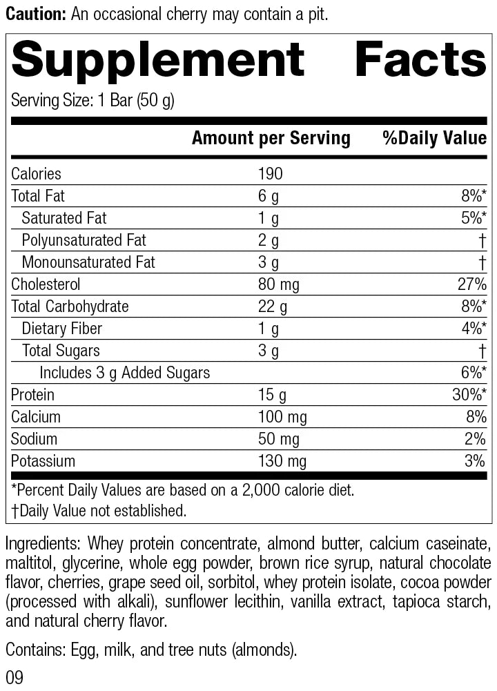 Cocoa Cherry 18 1.75 oz. Bars C186