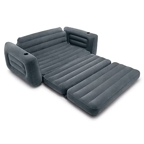 Inflatable Pull-Out Sofa and Queen Size Air Mattress Bed J148